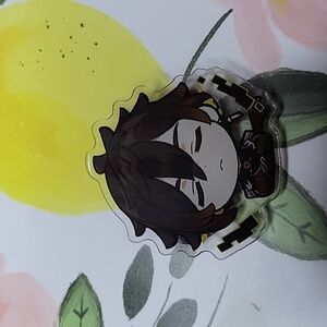 Nwt Handmade Zhongli Genshin Impact Pin